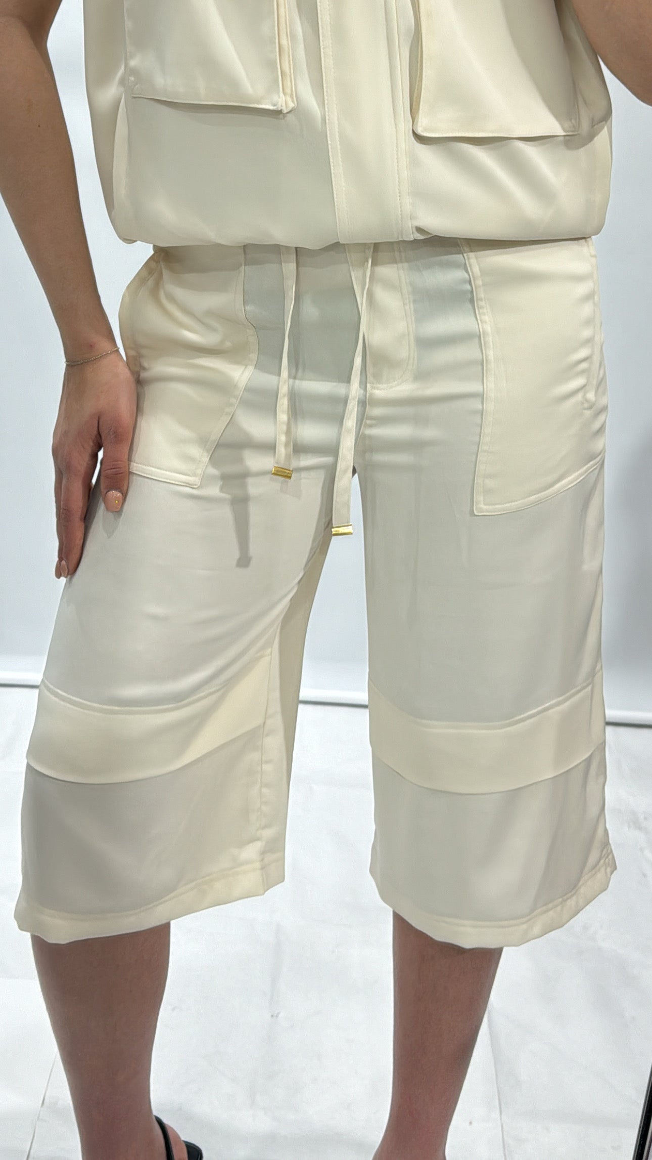 Coordinato Pinko Satin Mat con Georgette