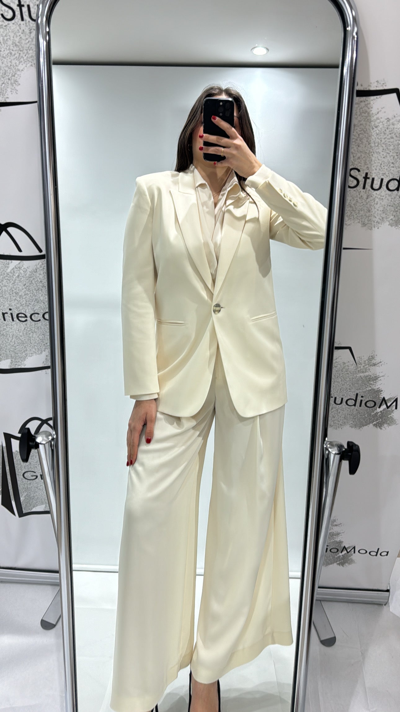 Tailleur Pinko Satin Mat
