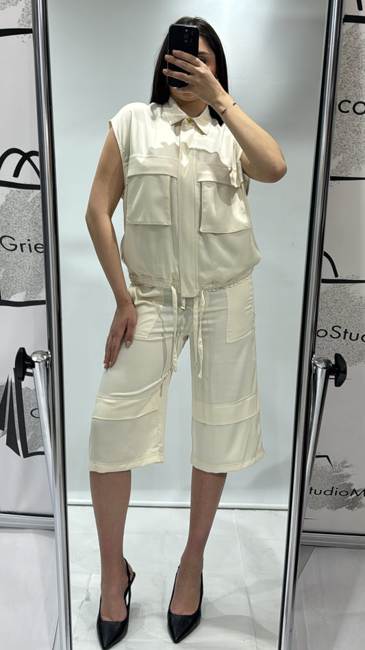 Coordinato Pinko Satin Mat con Georgette