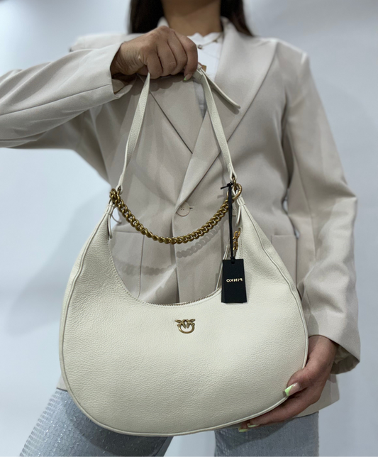 Pinko bag brioche hobo classic pelle bottalata