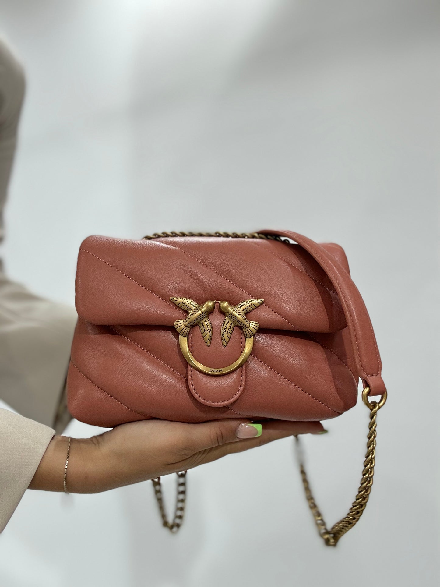 Pinko bag love puff sheep nappa