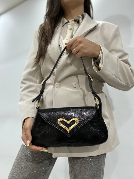 Pinko bag shoulder classic pelle laminata