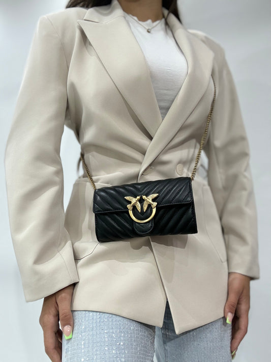 Pinko bag love wallet chevron